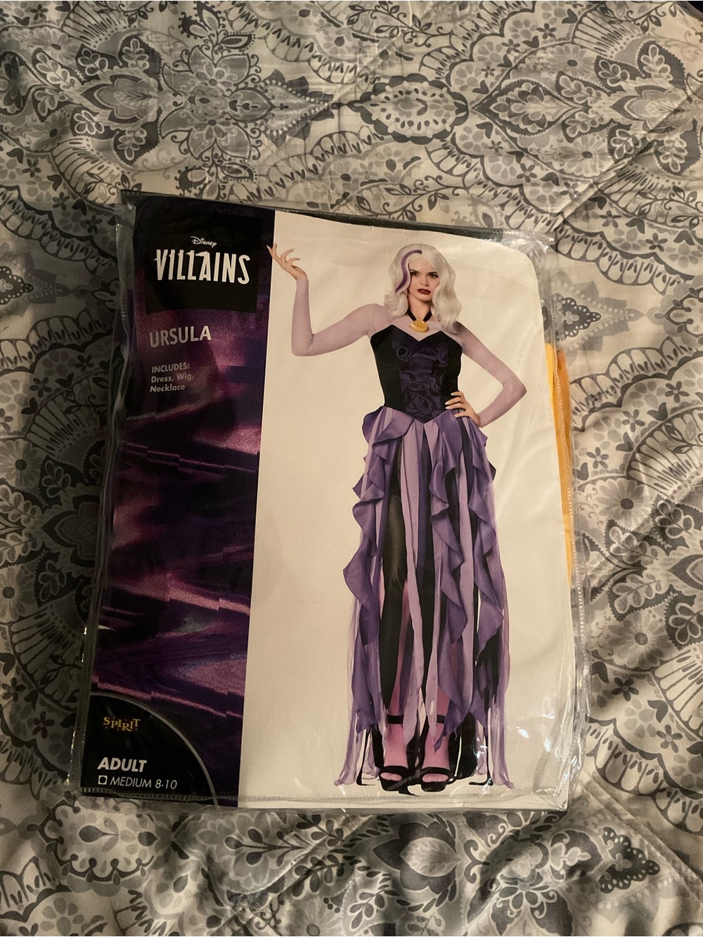 Disney Ursula Villains Costume - Purple & Black